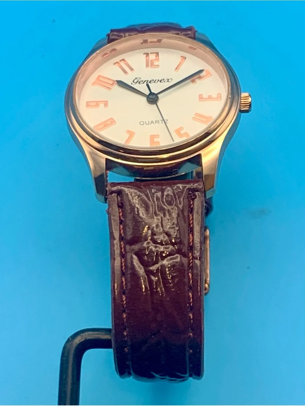 GENEVEX Women’s Fashion Quartz Wristwatch Japan Movt Works New Battery